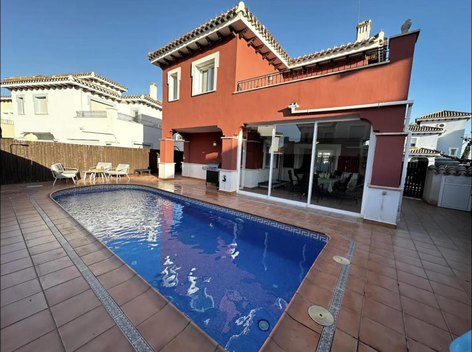 Villa 3 Bed Mar Menor Golf Heated Pool Terrace *
